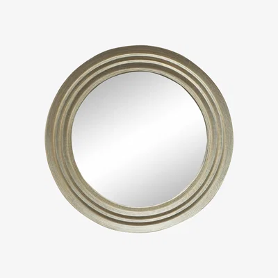 The Range Ashby Washed Ridged Mirror - Natural
