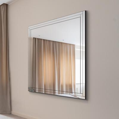 The Range MirrorOutlet Luxford All Glass Bevelled Large Dress Mirror 144 x 115.5cm - All glass