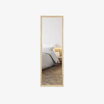 The Range HOMCOM 163 x 53 cm Full Length Mirror -  Oak, White Wood Effect