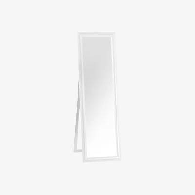 The Range Urban White Floor Standing Mirror - White