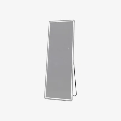 The Range Full Length Mirror 3 Color LED Touch Dressing Mirror 165x60cm Dimmable - White