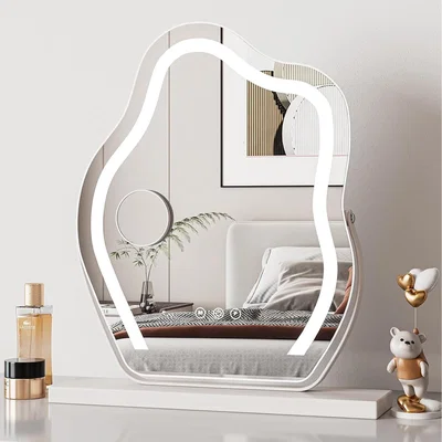 The Range Hollywood LED Vanity Mirror Cloud Shaped Rotatable - White
