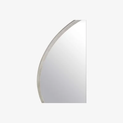 The Range Saska Antique Gold Finish Wall Mirror - Silver
