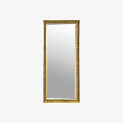 The Range Winterburn Gold Full Length Dress Mirror - Yellow