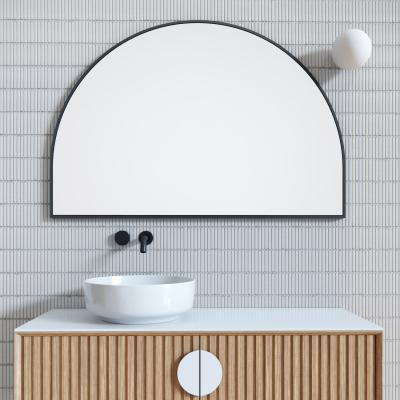 The Range Arch Wall Mirror - 800 x 1200mm  - Satin Brass