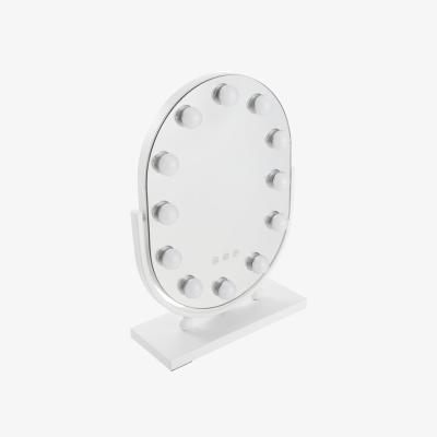 The Range Livingandhome Makeup Mirror with Lights and 3 Colour Modes - White