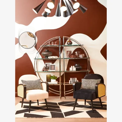 The Range Aliso Wall Mirror - Black
