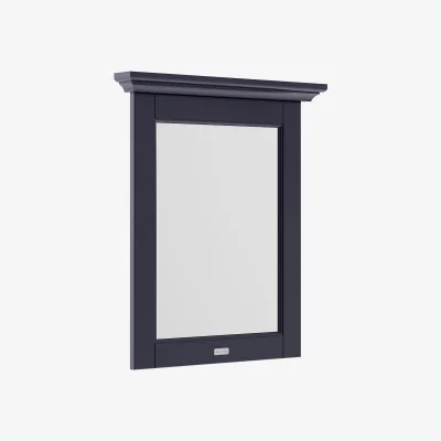 The Range Balterley 600mm Flat Mirror WGBLUE - Twilight Blue