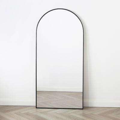 The Range Anax Full Length Arch Mirror - Black