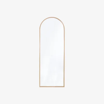 The Range Oak Effect Arch Dress Mirror