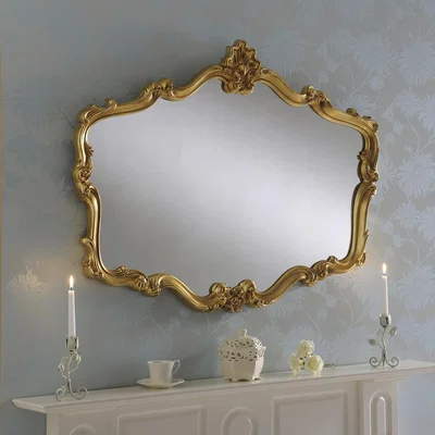 The Range Regency Decorative Landscape Mirror - Gold
