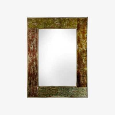 The Range Newell Gold Effect Frame Wall Mirror - Gold