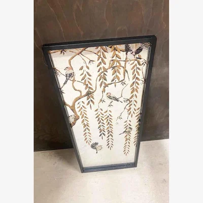 Rockett St George Weeping Willow Tree & Bird Mirror - DISCONTINUED