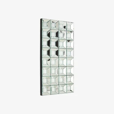 The Range Sabatino Wall Mirror - Silver