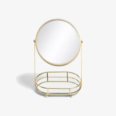 The Range OHS Bow Swing Mirror - Gold