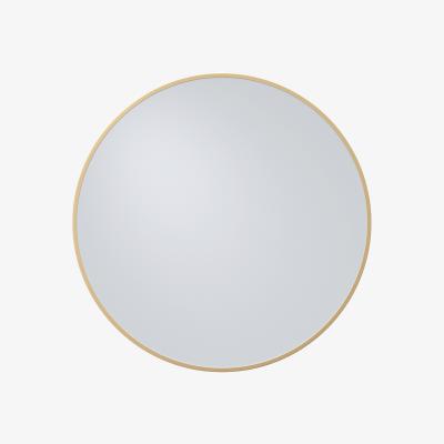 The Range Livingandhome Round Wall Hanging Mirror - Gold