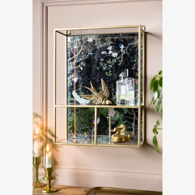 Rockett St George Chinoiserie Mirror Shelving Unit