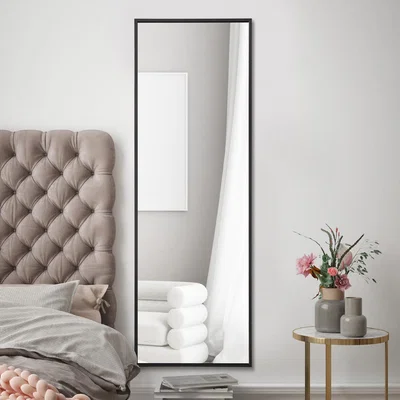 The Range Artus Black Aluminium Mirror - Black / 3cm