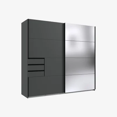 The Range Saigon 225CM mirror graphite - Graphite