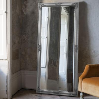 The Range Marco Full Length Mirror Antique Silver - Silver