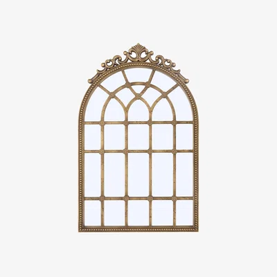 The Range Antique Framed Wall Mirror for Decor - Gold