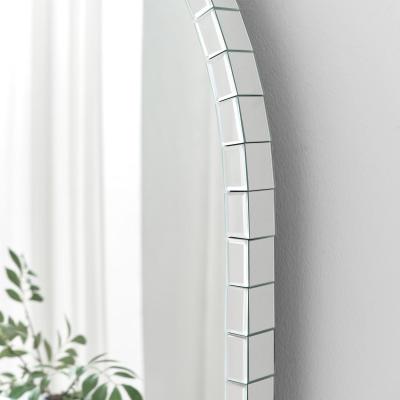 The Range Disco Large Glam Overmantel Arch Wall Mirror - Mirror