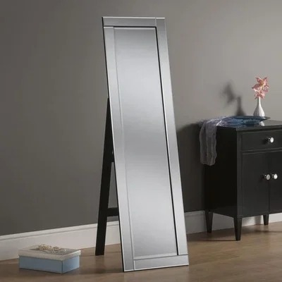 The Range Slimline Cheval Mirror - Bevelled