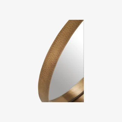 The Range Maris Silver Wall Mirror - Gold