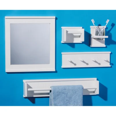 The Range Portland Wall Mirror - White