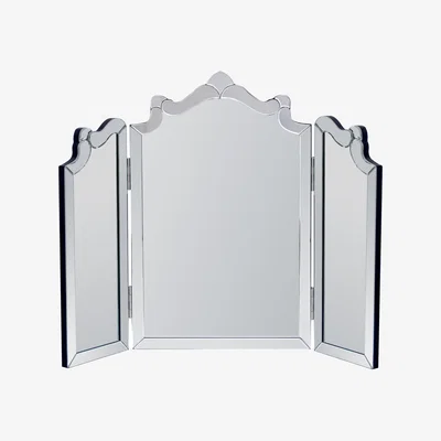 The Range Isabella Dressing Table Mirror - Silver