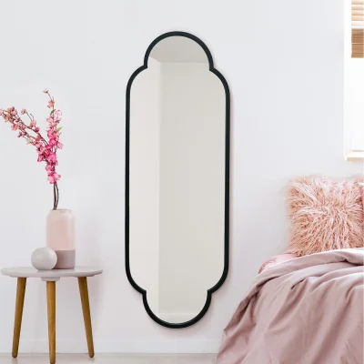 The Range The Duplici Black Metal Framed Double Arch - Black / 150cm