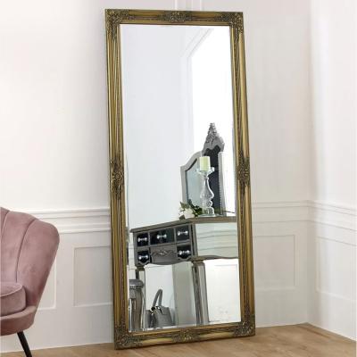 The Range Eton Full Length Mirror Antique Gold - Gold
