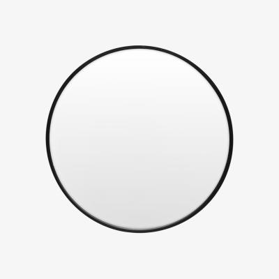 The Range Round Metal Mirror - Black