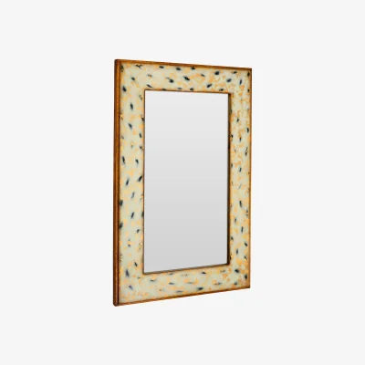 The Range Sana Double Bevelled Edge Wall Mirror - Multicolour