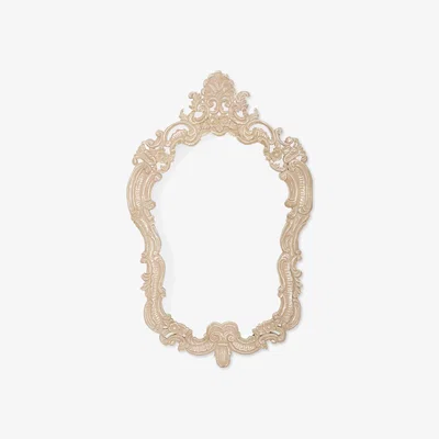 Sazy Cielo Wooden Mirror, Cement Grey, 75x120 cm