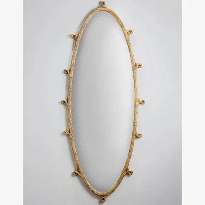 Tobias Oliver Porta Romana | Jolly Mirror Large | Antique Gold