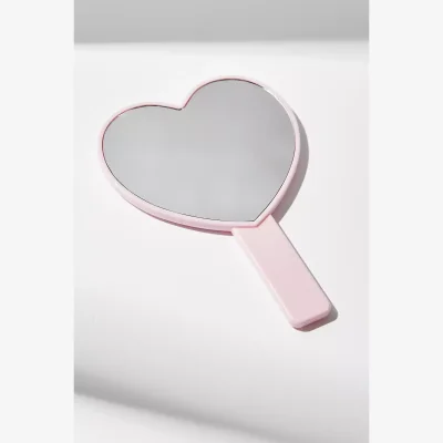Urban Outfitters Urban Outfitters Pink Heart Handheld Mirror ALL
