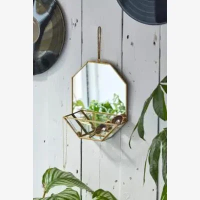 Urban Outfitters Octagon Shelf Wall Mirror ALL at Urban Outfitters