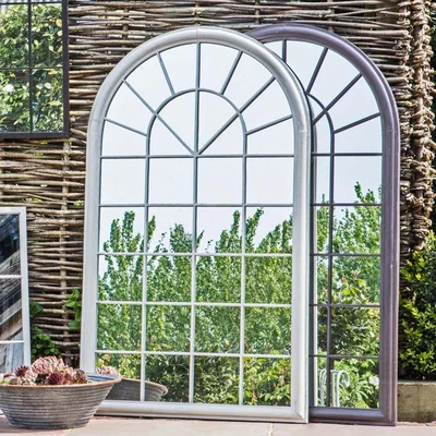 Woods Furniture Vigo Outdoor Mirror - White
