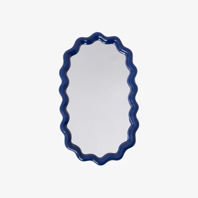 Wolf & Badger Blue Beach Waves Mirrors | Casabyjj