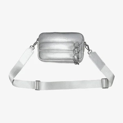 Wolf & Badger Women's Silver Bubble Bag - Mirror | One Size | Brinn Studios