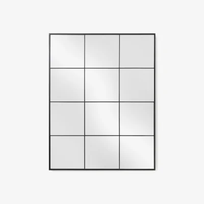 Westwing Square Wall Mirror Clarita in Window Style