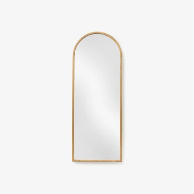 Westwing Full-Length Mirror Levan with Oak Wood Frame