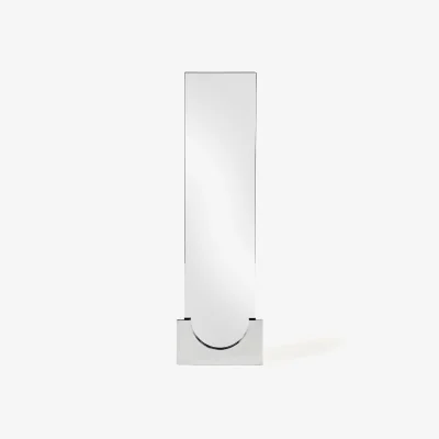 Westwing Square Full-Length Standing Mirror Finn with Metal Base