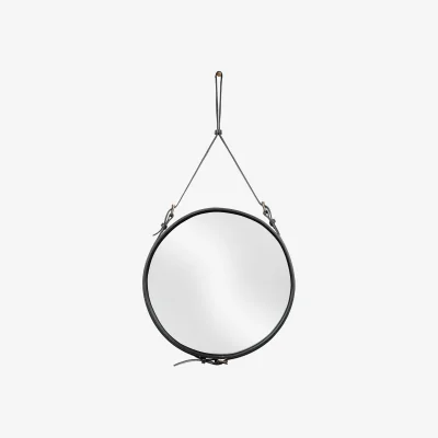 Westwing Round Wall Mirror Adnet, Various Sizes