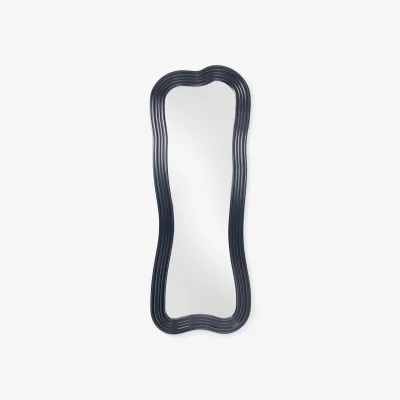 Westwing Leaner Mirror Cosimo with Wavy Frame