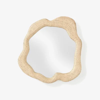 Westwing Rattan Wall Mirror Nuzana