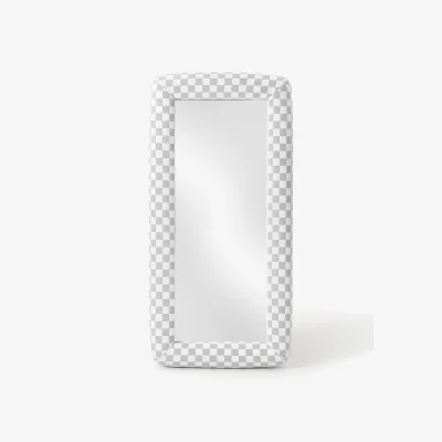 Westwing Westwing Crosby Studios, Leaner Mirror Glace with Upholstered Frame