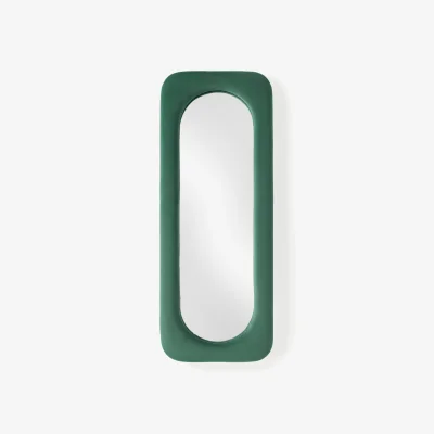 Westwing Leaner Mirror Zola with Velvet Frame