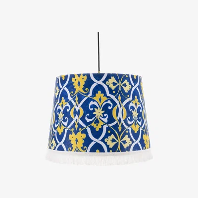 Amara MINDTHEGAP - Seaside Trellis Ceiling Light - Blue - Small